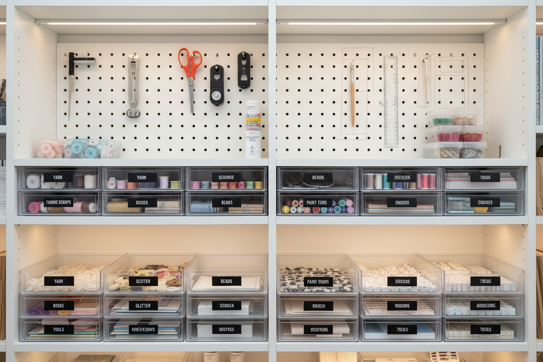Craft Storage Solutions: Organize Your Creative Space Like a Pro