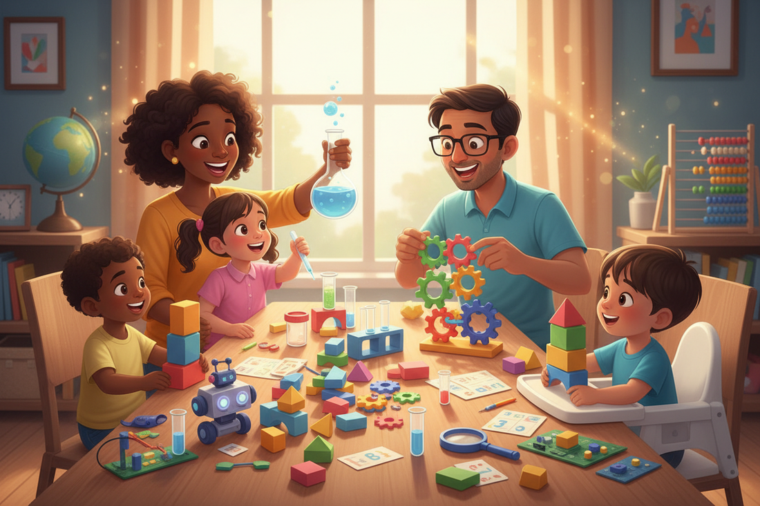 Family STEM Games That Make Learning Fun at Home