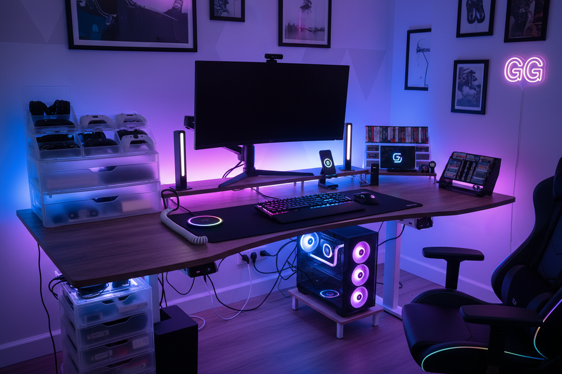 Gaming Desk Organization: Create Your Ultimate Setup