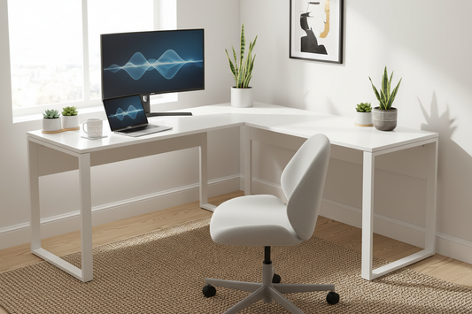Maximize Your Small Space with a Smart L-Shaped Desk