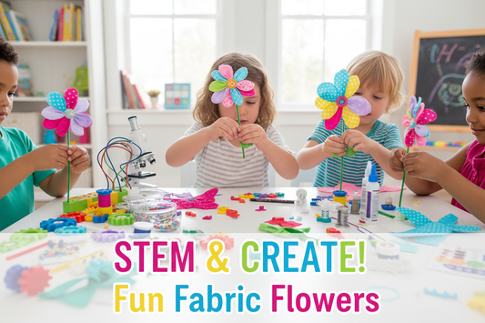 Bloom Creativity: STEM Learning Through Flower Crafts