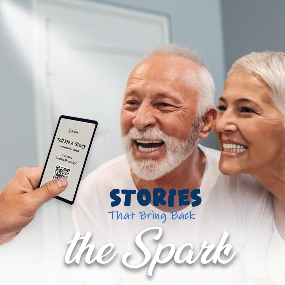 Conversation Starter Cards - Fun Prompts for Families, Friends, Seniors & Couples - Family Conversation Cards & Card Game for Couples (Volume 1)