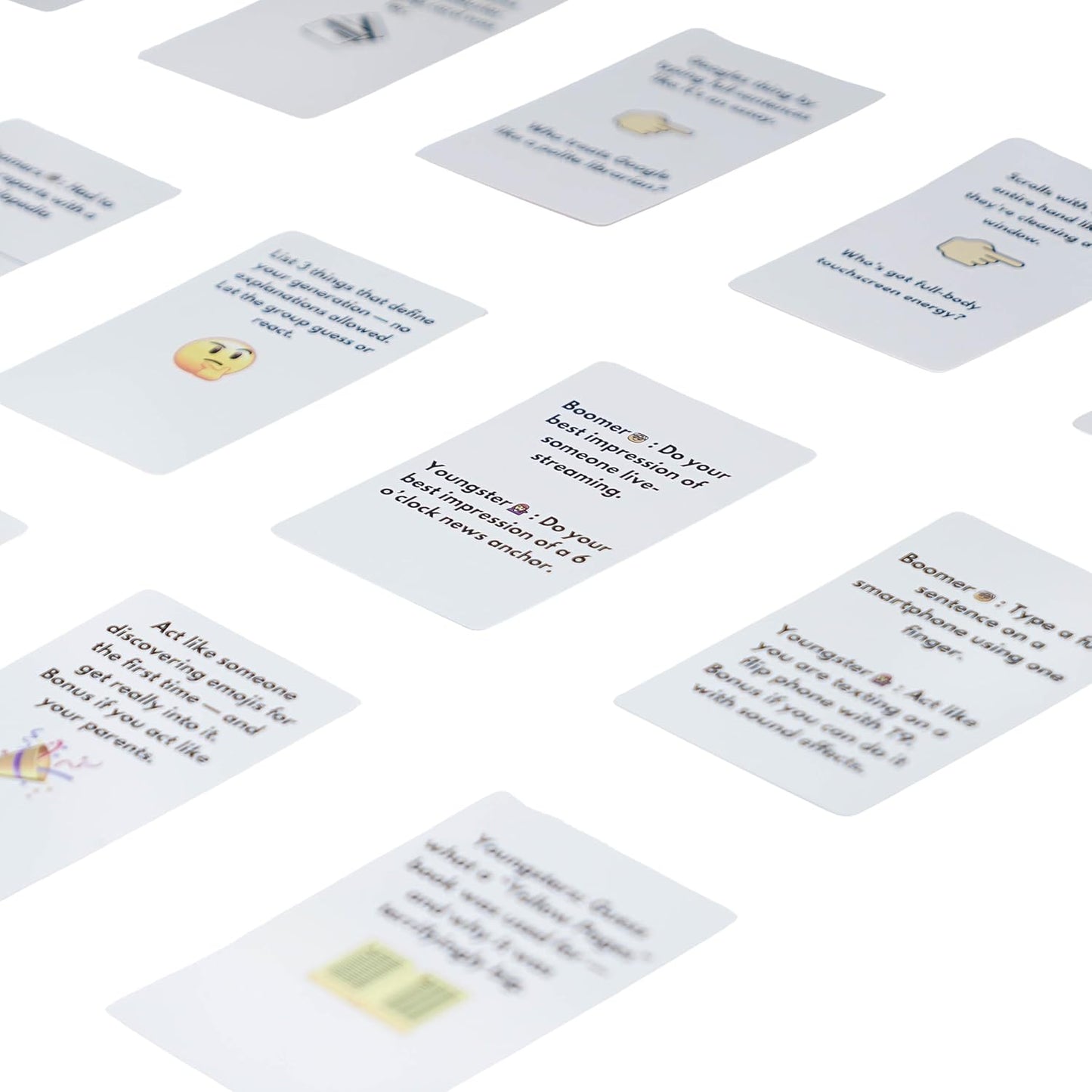 SHIMANY Over The Hill Hilarious Party Card Game for Boomers & Youngsters. Great for Birthdays, Family Gatherings & Adult Game Night