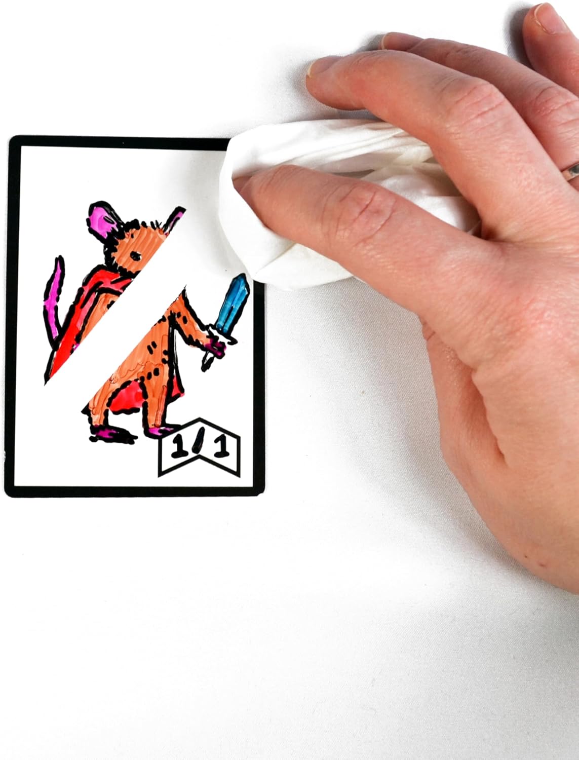 Apostrophe Games Dry Erase MTG Tokens Set of 40 Cards – Reusable Proxies/Tokens for Trading Card Games