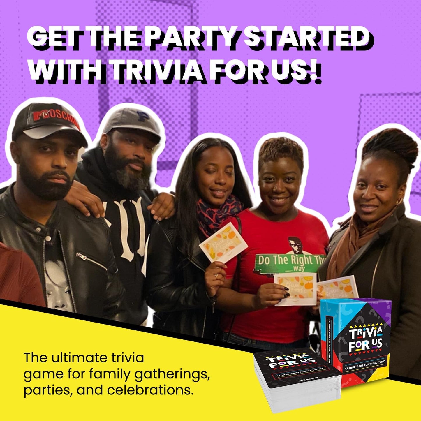 A Mind Game for The Culture | Trivia for Adults & Family Gatherings – Explore Entertainment, Music, Math & Black History | Activity for Black Business Month, Parties & Game Nights with Friends