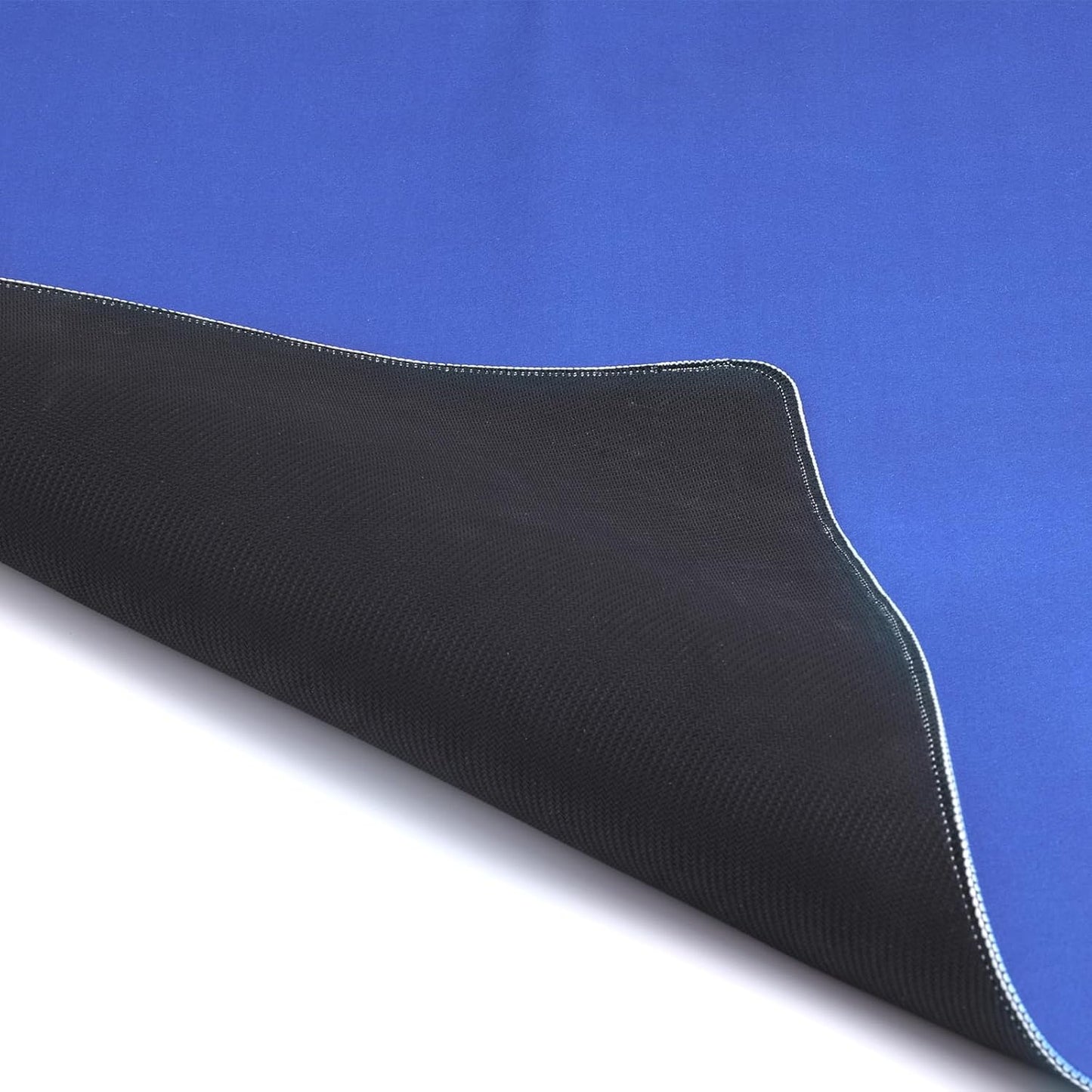 Mahjong Mat for Table 31.5"x31.5", MahJongg Mat Cloth Cover with Game Rules, Mahjong Tablecloth for Poker, Board Games Table Mat, Card Games, Tile Games, Dominoes (Pure Blue)