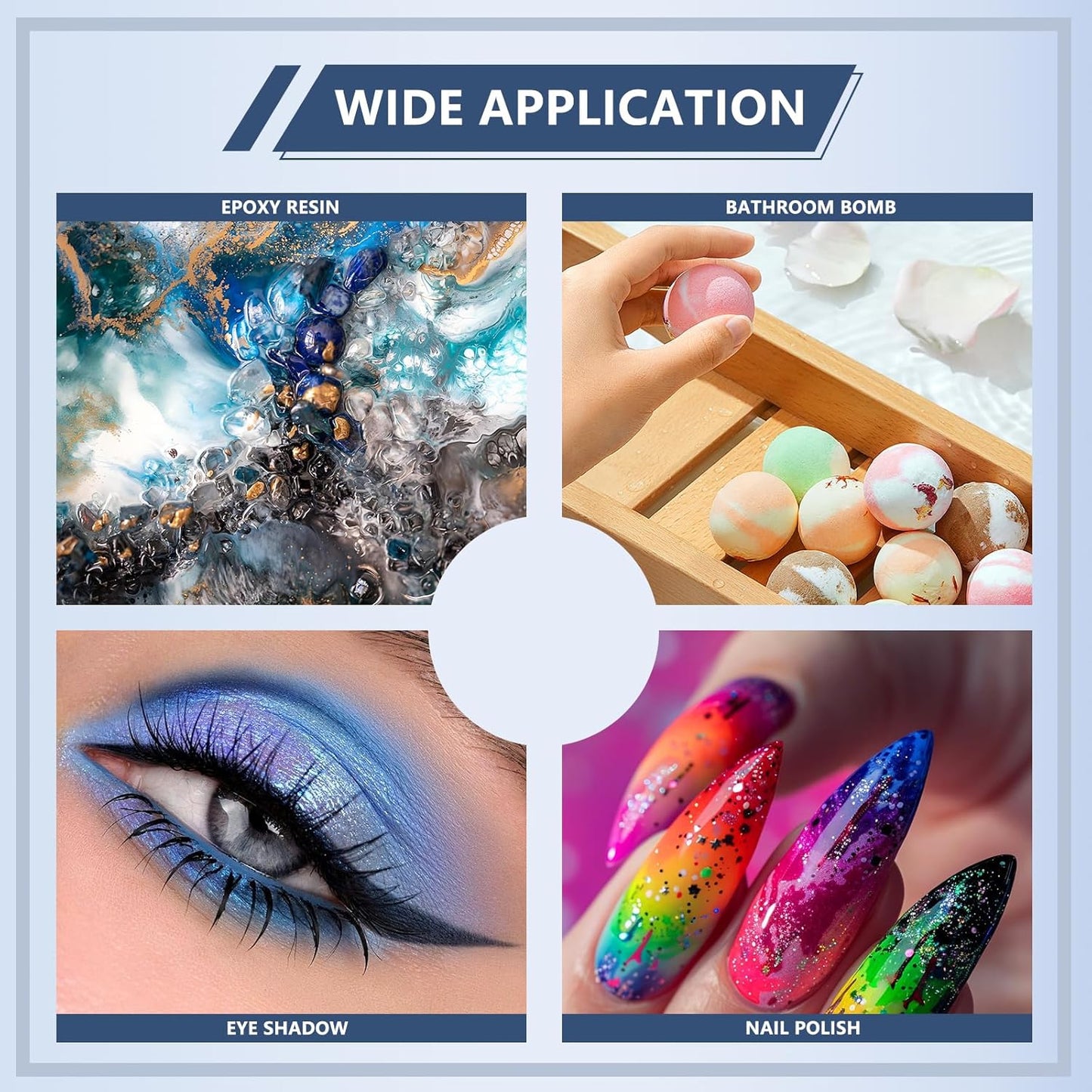 GOODTAKE Beige Mica Powder for Resin | Resin Color Pigment | Mica Powder for Soap Making, Candle Making, Bath Bomb, Slime Pigment - Pure Natural (Beige, 2 oz)